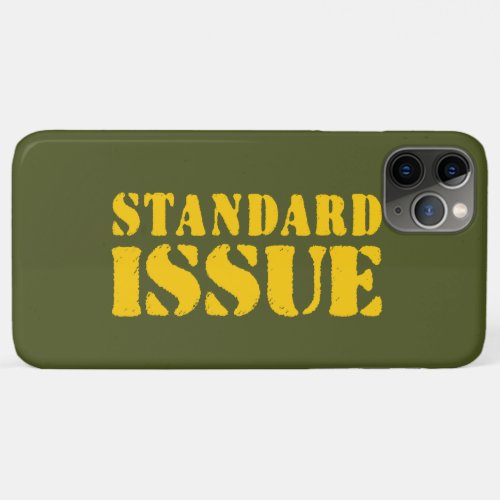 STANDARD ISSUE iPhone 11 PRO MAX CASE