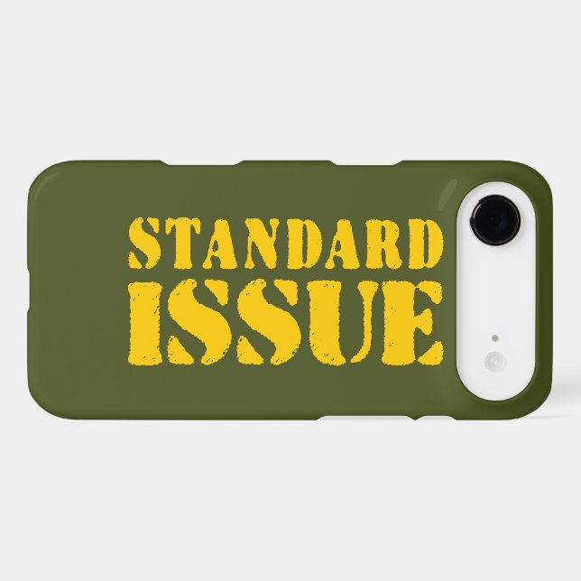 STANDARD ISSUE Case-Mate iPhone CASE (Back (Horizontal))
