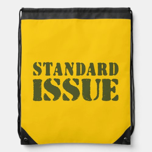 STANDARD ISSUE DRAWSTRING BAG