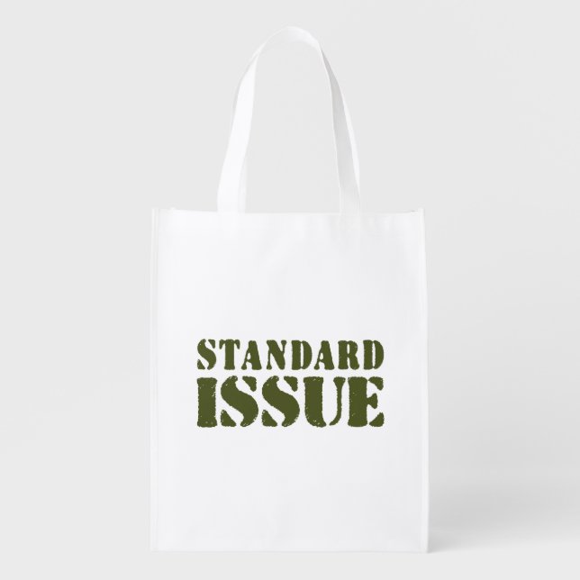 STANDARD ISSUE GROCERY BAG (Front)