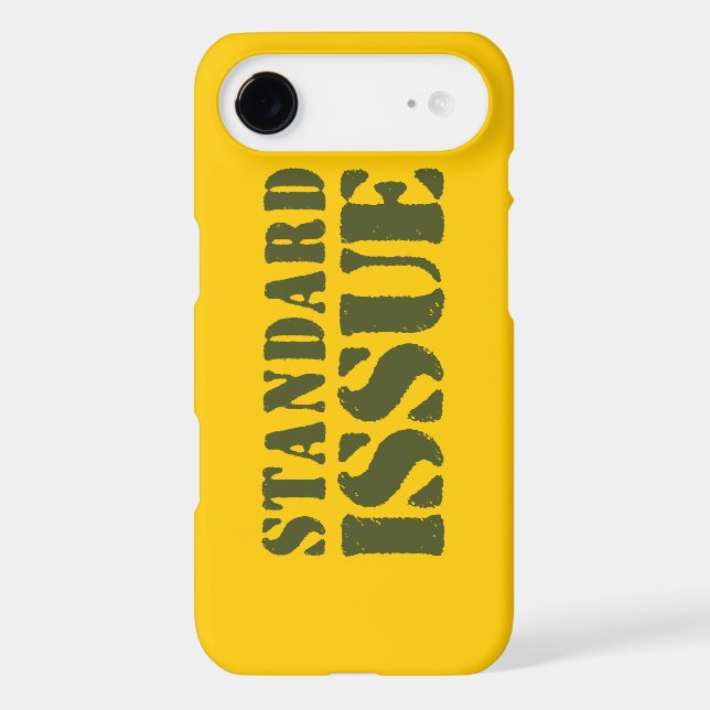 STANDARD ISSUE IPHONE CASE (Back)