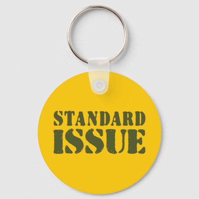 STANDARD ISSUE KEYCHAIN (Front)