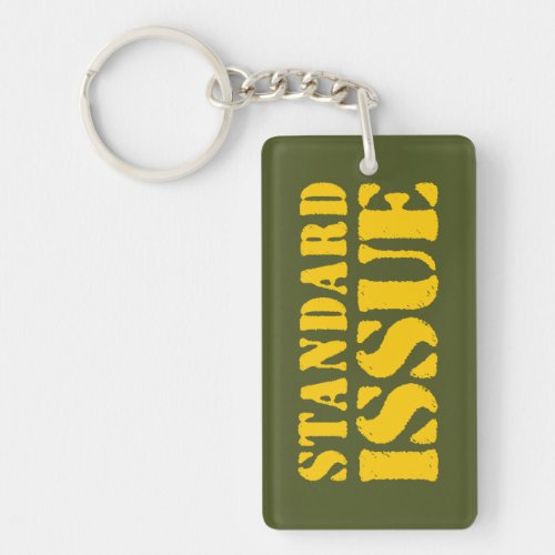 STANDARD ISSUE KEYCHAIN