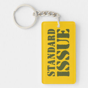 STANDARD ISSUE KEYCHAIN