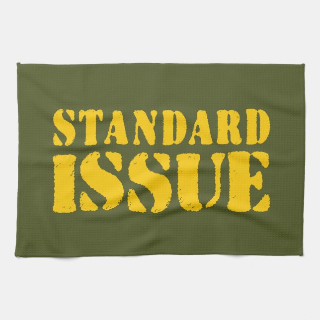 STANDARD ISSUE KITCHEN TOWEL (Horizontal)