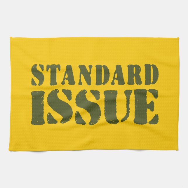 STANDARD ISSUE KITCHEN TOWEL (Horizontal)