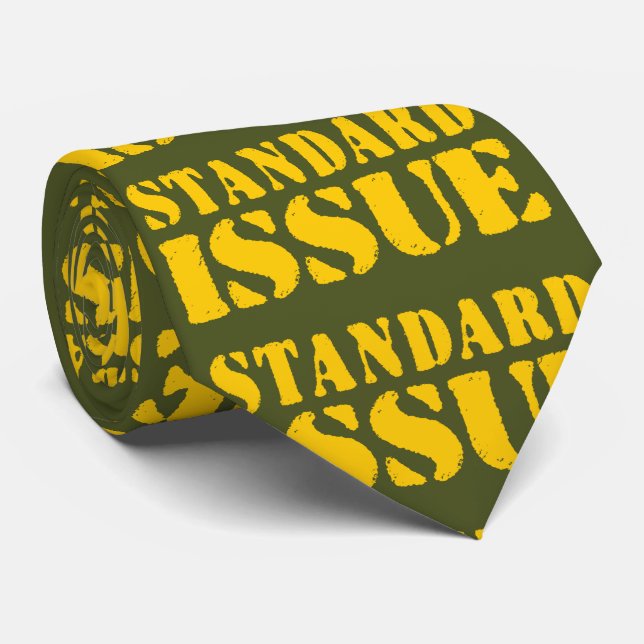 STANDARD ISSUE NECK TIE (Rolled)