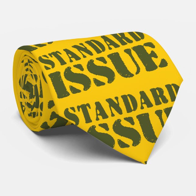 STANDARD ISSUE NECK TIE (Rolled)