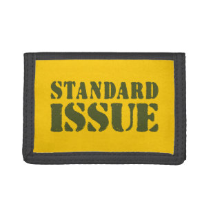 STANDARD ISSUE TRI-FOLD WALLET