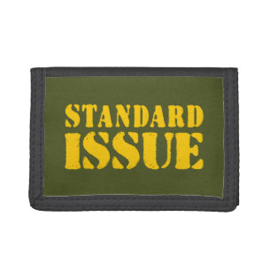 STANDARD ISSUE TRIFOLD WALLET