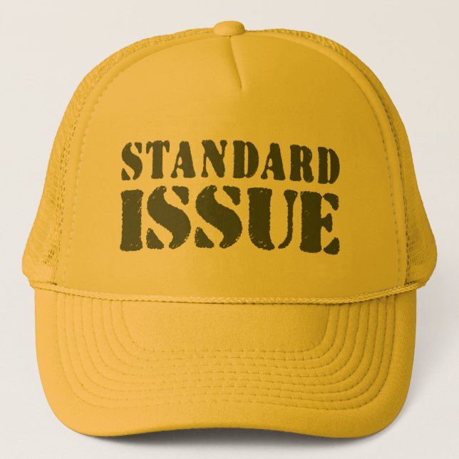 STANDARD ISSUE TRUCKER HAT (Front)