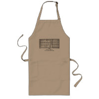 Standard letterpress printer's apron with pockets