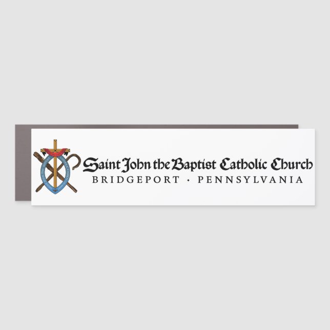 Standard Logo Car Sticker Car Magnet (Front)