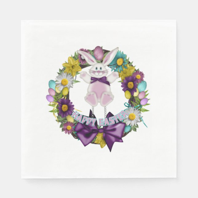 Standard Luncheon Napkin/Easter Paper Napkins (Front)