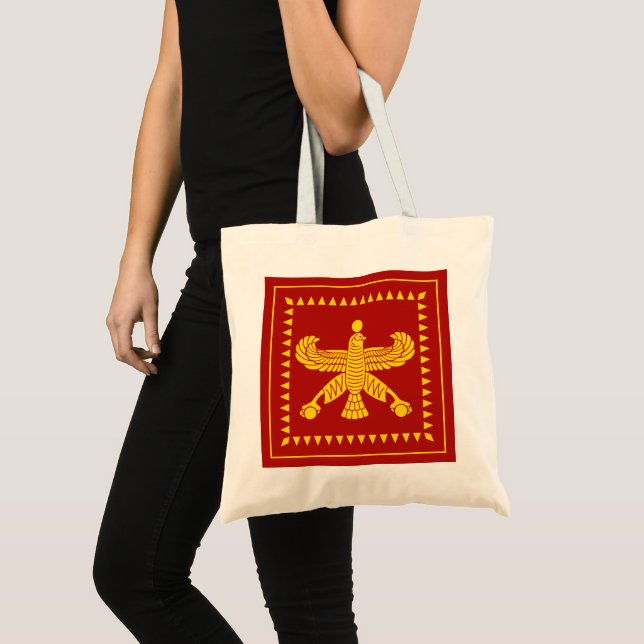 Standard Of Cyrus The Great Shahbaz Persian Empire Tote Bag (Front (Product))