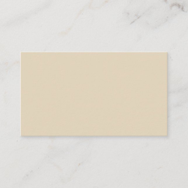 Standard Off White Business Card (Front)