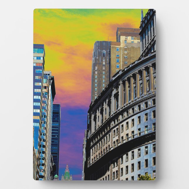 Standard Oil Building New York City USA Poster Plaque (Front)