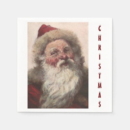 Standard Paper Napkin Santa Claus Christmas