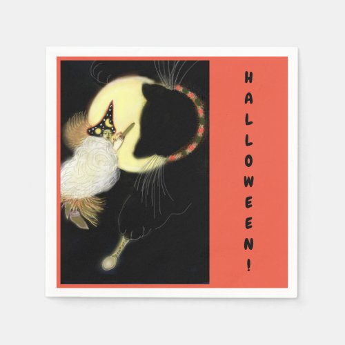 Standard Paper Napkins Original artwork Halloween