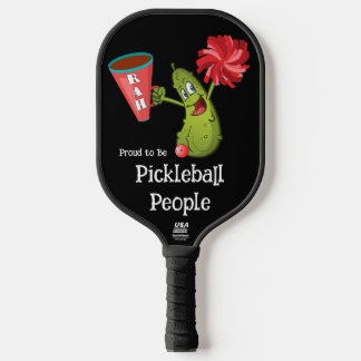 Standard Pickleball Paddle, black, Funny Picklebal Pickleball Paddle