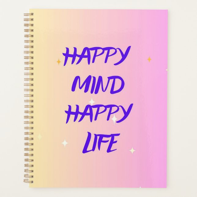 Standard Planner – Motivational Journal (Front)