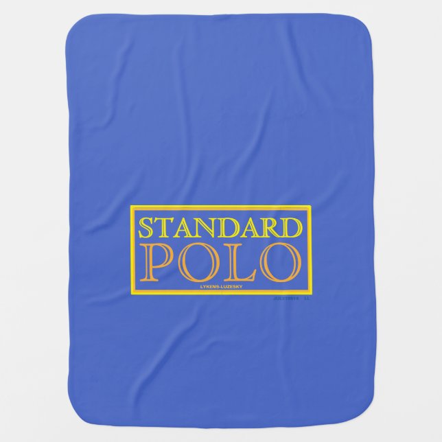 "STANDARD POLO" BABY BLANKET (Front)