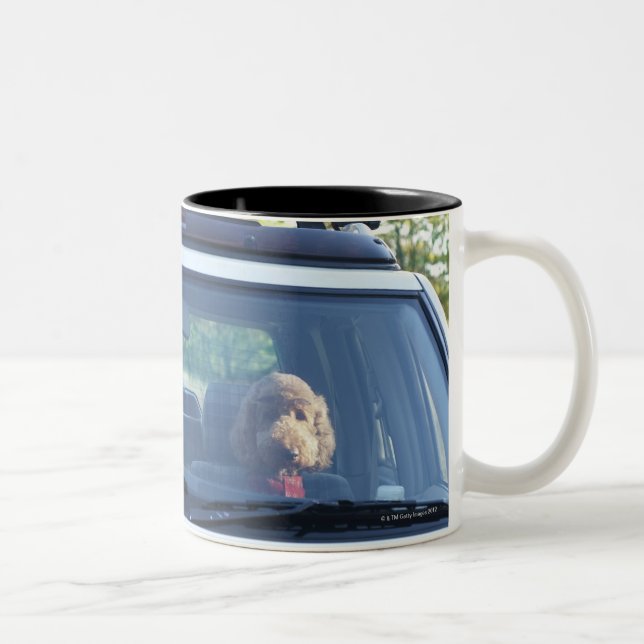 standard poodle 4 Two-Tone coffee mug (Right)