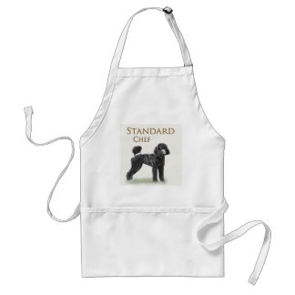 Standard Poodle Chef Adult Apron
