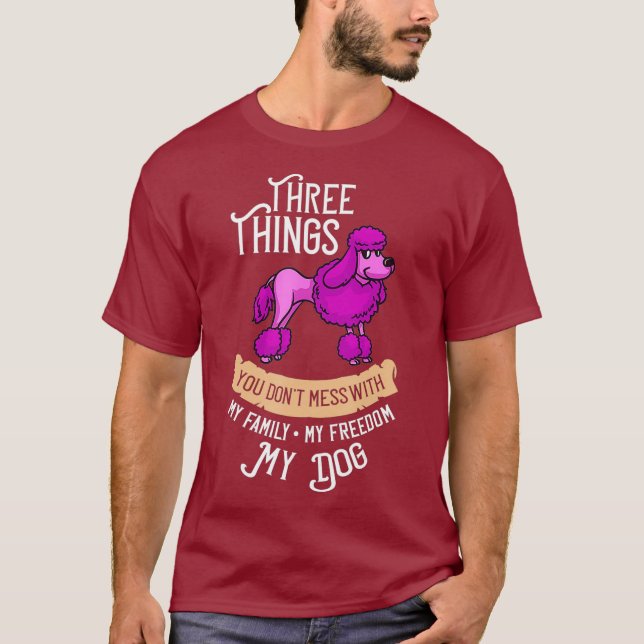 Standard Poodle Dog Puppies Owner Lover _16 T-Shirt (Front)