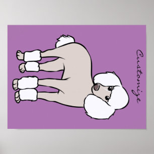 Standard Poodle Dog Thunder_Cove Poster