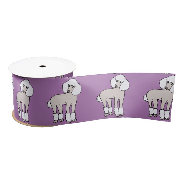 Standard Poodle Dog Thunder_Cove Satin Ribbon (Spool)
