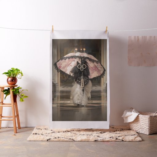 Standard Poodle Fashion Walkway Fabric