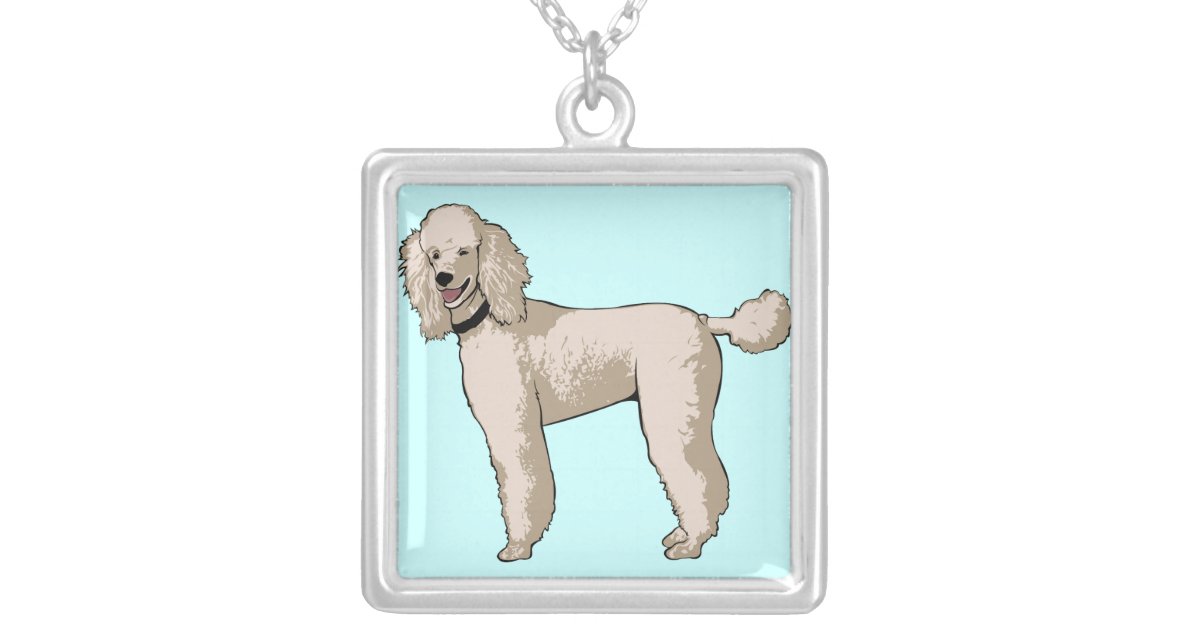 Handmade Poodle Bag Charm Ornament Pendant Clip Dog Keychain 