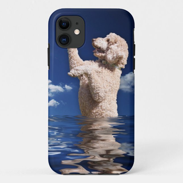 Standard Poodle Reflections Case-Mate iPhone Case (Back)