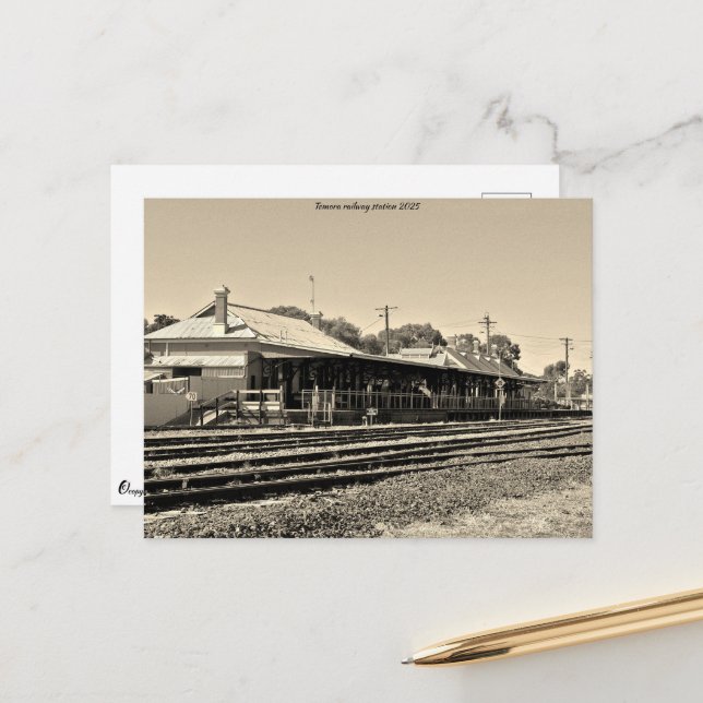 Standard postcard (Front/Back In Situ)