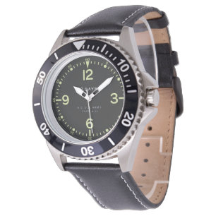 Standard Retro U.S. Army Aircraft Clock Watch