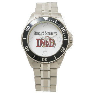 Standard Schnauzer Dad Gifts Watch