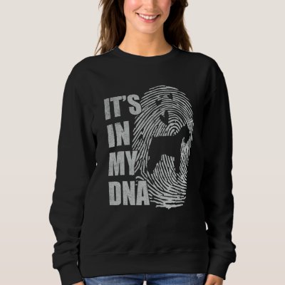 Standard Schnauzer DNA Dog Mom Dad Dog Sweatshirt