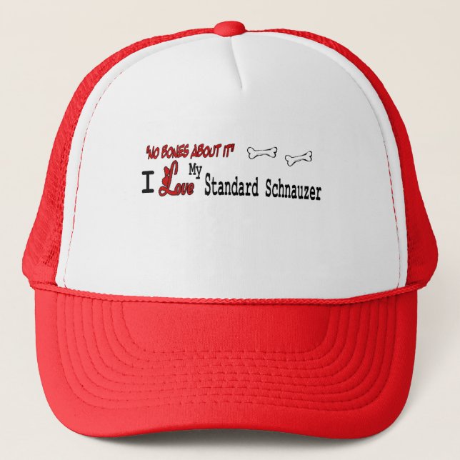Standard Schnauzer Gifts Trucker Hat (Front)