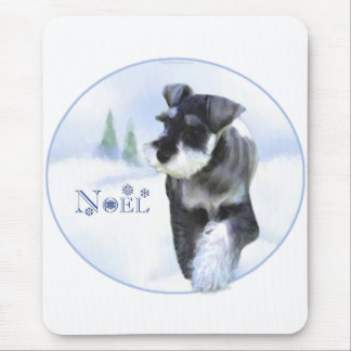 Standard Schnauzer Noel Mouse Pad