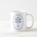 Standard Size Blue Simon's Rock Seal Mug<br><div class="desc">A simple mug with the Simon's Rock seal in blue on each side.
Available in 11 and 15 ounce sizes.</div>