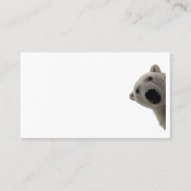Standard Size Business Card, 3.5" x 2.0" Business Card (Front)
