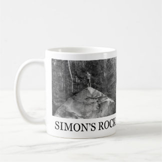 Standard size mug with Betty Hall on The Rock