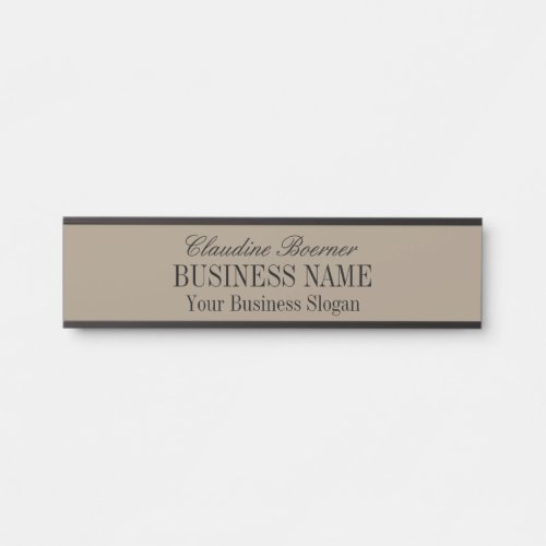 Standard Size Name Plate Crafter Artist Business