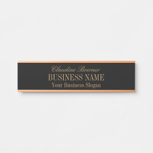 Standard Size Name Plate Crafter Artist Business