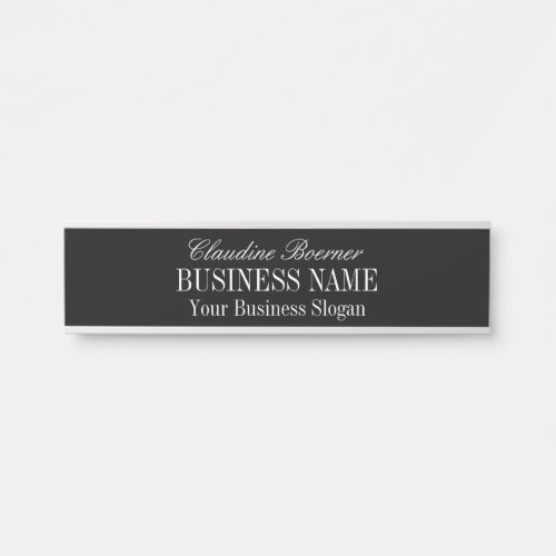 Standard Size Name Plate Crafter Artist Business