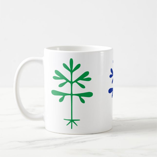 Standard Size Triple Sapling Mug (Left)