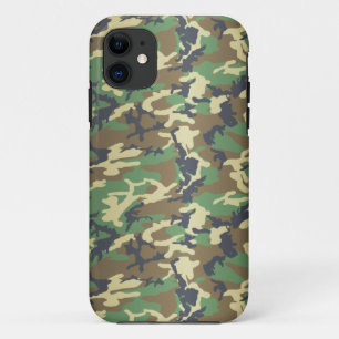 Standard Woodland Camo iPhone 11 Case