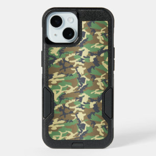 Standard Woodland Camo iPhone 15 Case