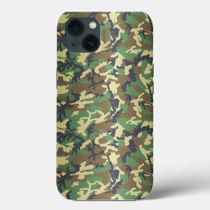 Standard Woodland Camo iPhone 13 Case